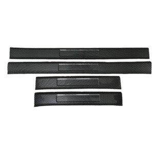 set di 4 battitacco esterno carbon look per dolphin